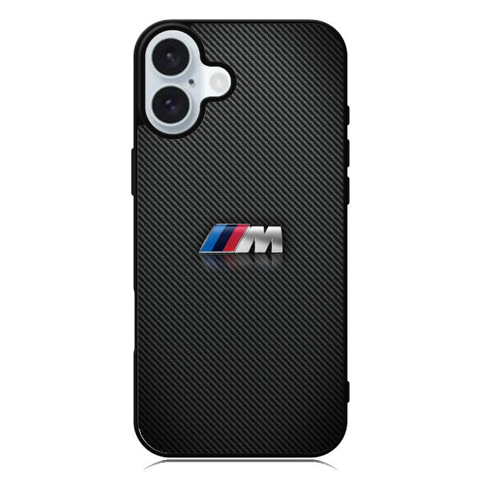 BMW M3 Logo Carbon iPhone 16 Case QC4175
