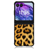 Pattern Leopard Motorola Moto Razr Plus 2024 , Moto Razr+ 2024 Case