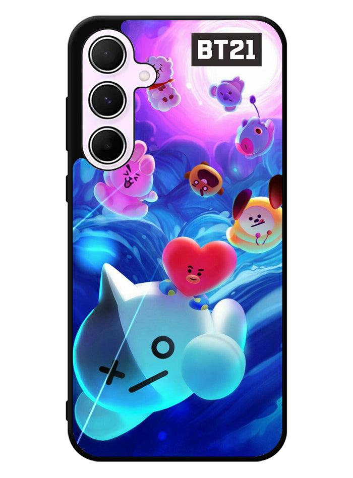 BTS BT21 Galaxy Samsung Galaxy A55 5G Case