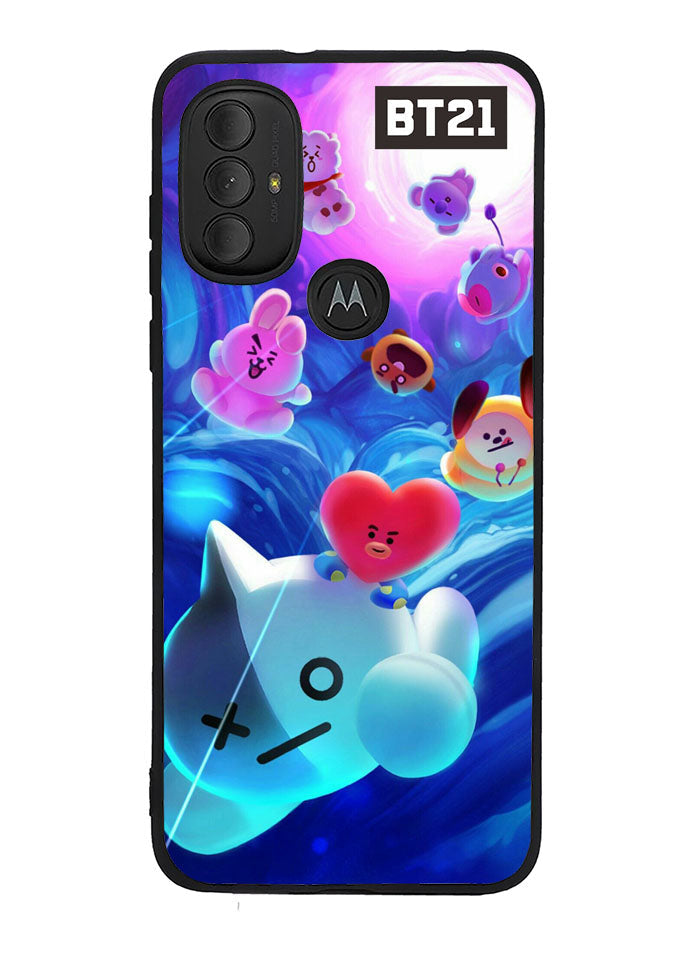 BTS BT21 Galaxy Motorola Moto G Pure 2021 , Moto G Power 2022 Case