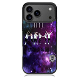 BTS Army Galaxy iPhone 17 Pro Case RC4251