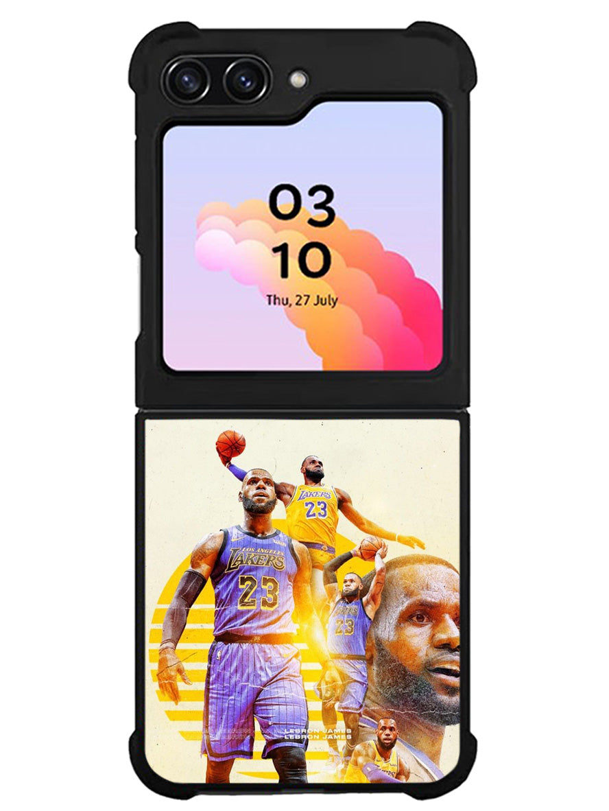 Lebron James Art Photos Samsung Galaxy Z Flip 5 5G 2023 Case