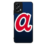 Atlanta Braves Backgrounds Motorola Moto G Play 2024 Case OV3906