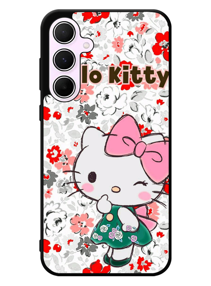 Hello Kitty Cute Flower Samsung Galaxy A35 5G Case