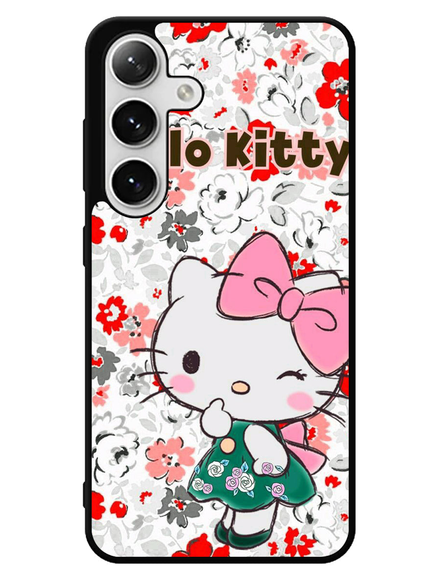 Hello Kitty Cute Flower Samsung Galaxy S24 5G Case