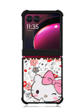 Hello Kitty Cute Flower Motorola Moto Razr Plus 2023 , Moto Razr+ 2023 Case
