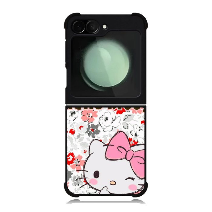 Hello Kitty Cute Flower Samsung Galaxy Z Flip 6 Case