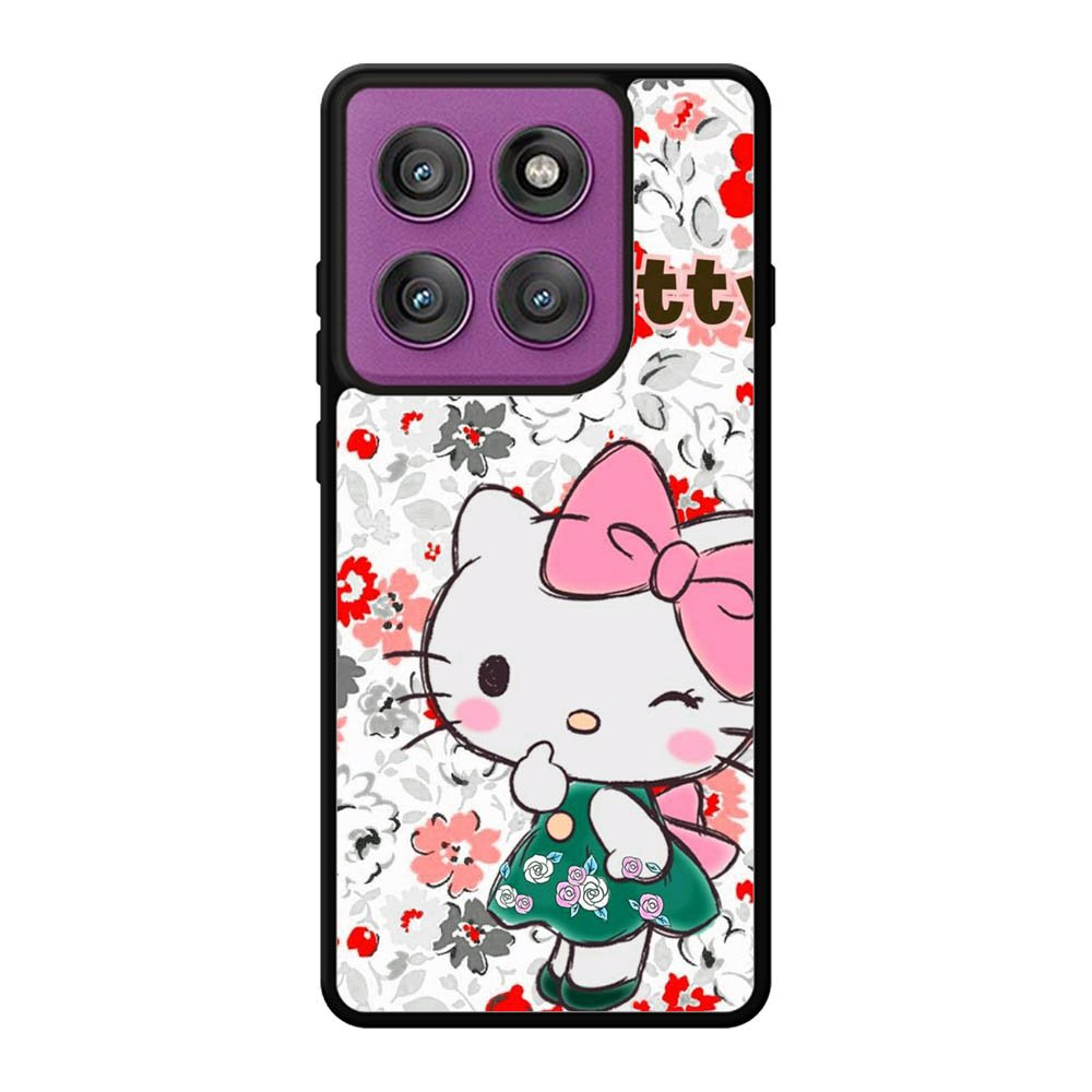 Hello Kitty Cute Flower Motorola Moto Edge 60 Pro Case