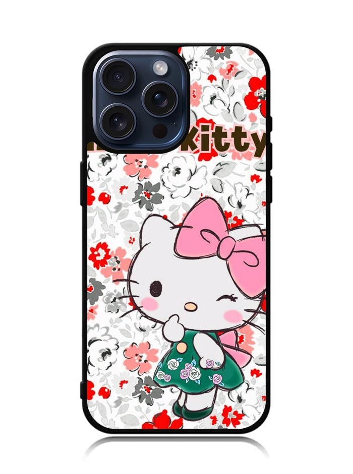 Hello Kitty Cute Flower iPhone 15 Pro Case OV1905