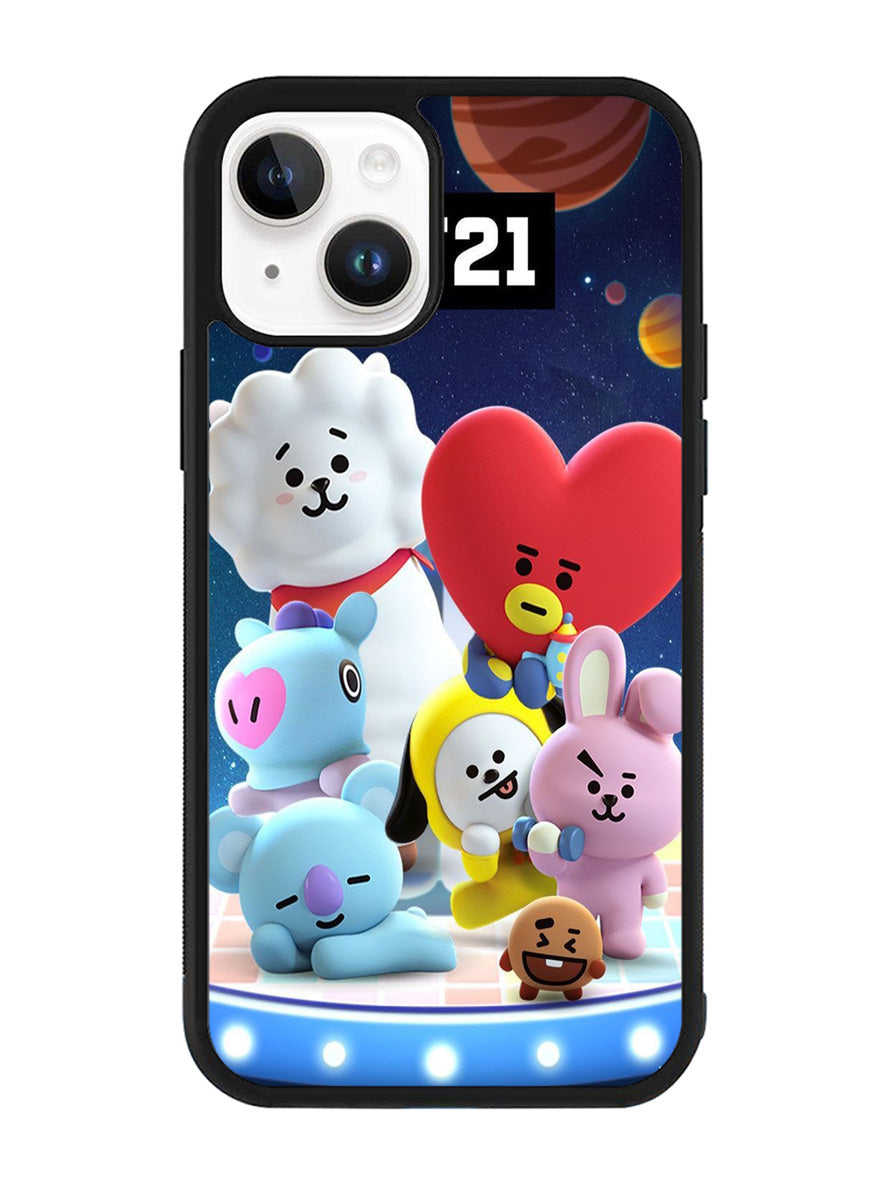 BTS BT21 Cute iPhone 14 Case QC4272