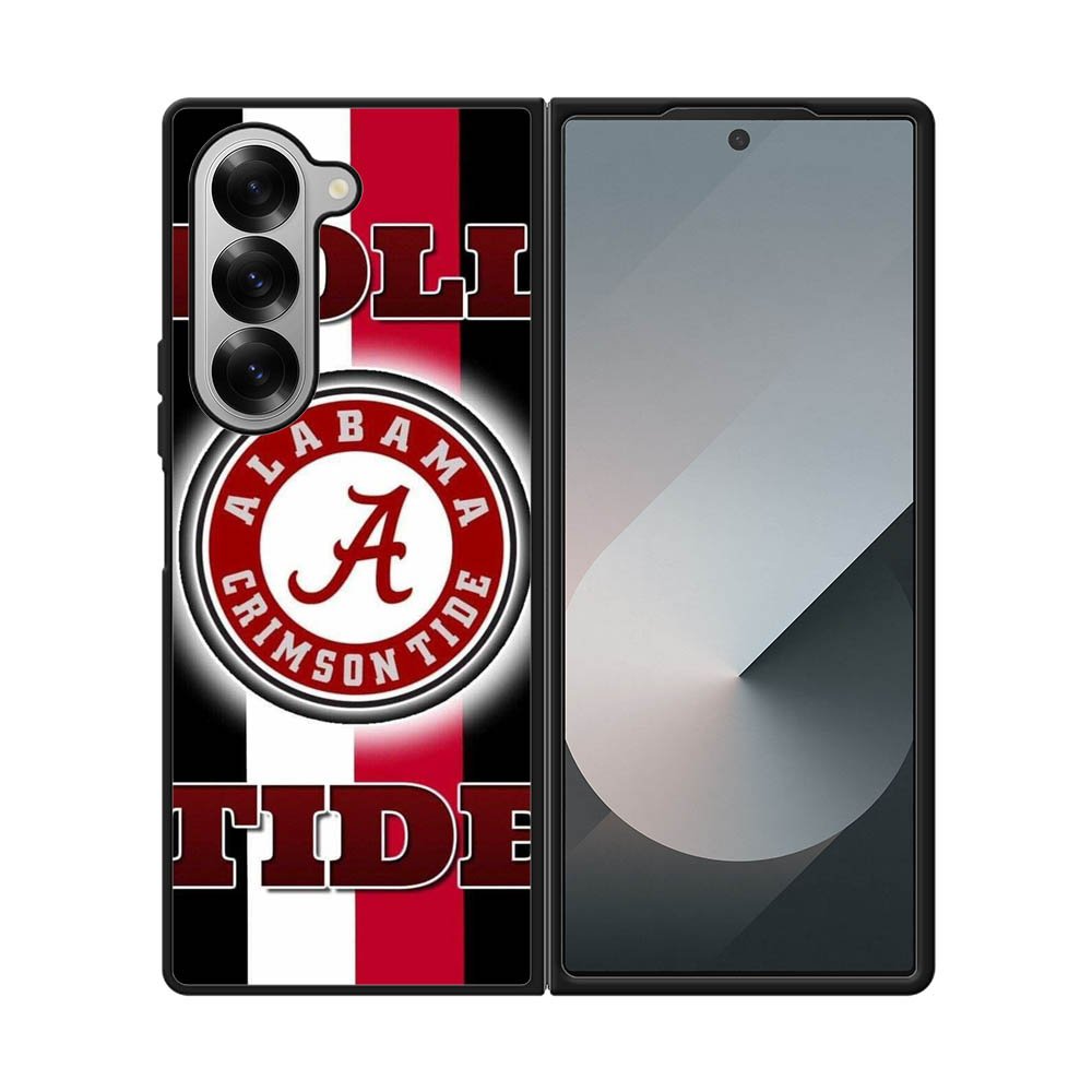 Alabama crimson tide Line Samsung Galaxy Z Fold 7 5G Case OV3782