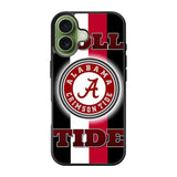 Alabama crimson tide Line iPhone 17 Case OV3782