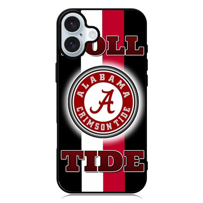 Alabama crimson tide Line iPhone 16 Plus Case QC3782