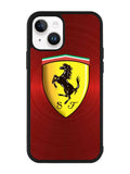 Ferrari Red Steel iPhone 14 Plus Case QC4886