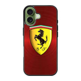 Ferrari Red Steel iPhone 17 Case OV4886
