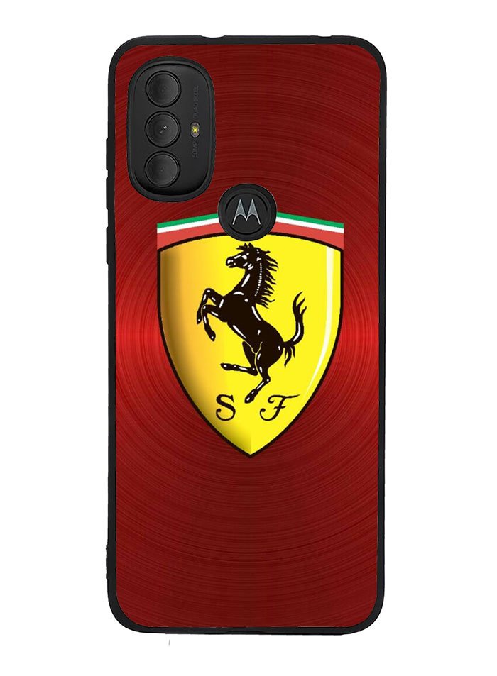 Ferrari Red Steel Motorola Moto G Pure 2021 , Moto G Power 2022 Case OV4886