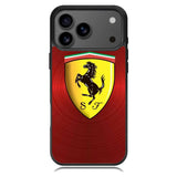 Ferrari Red Steel iPhone 17 Pro Case RC4886