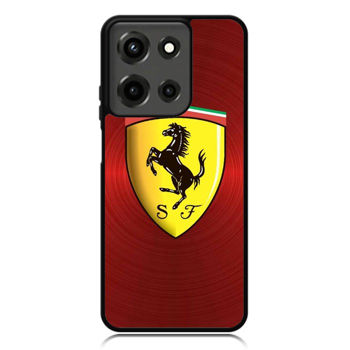 Ferrari Red Steel Motorola Moto G 5G 2025 Case OV4886