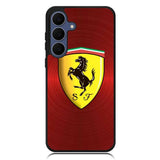 Ferrari Red Steel Samsung Galaxy S25 FE Case OV4886