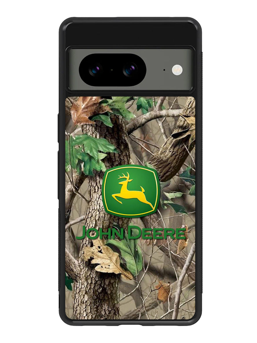 John Deere Camo Logo Google Pixel 8A Case QC5303