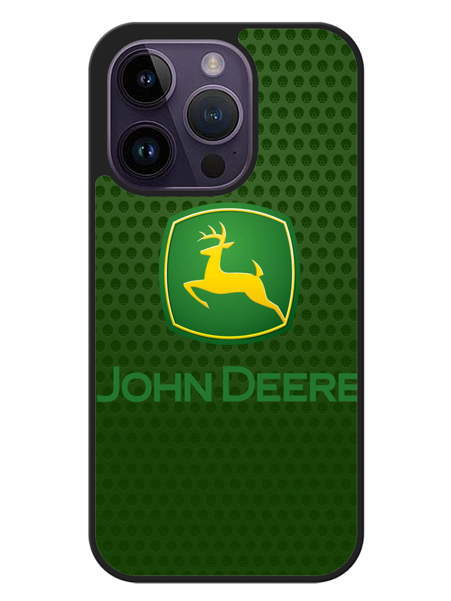 John Deere Green Logo iPhone 14 Pro Max Case OV3546