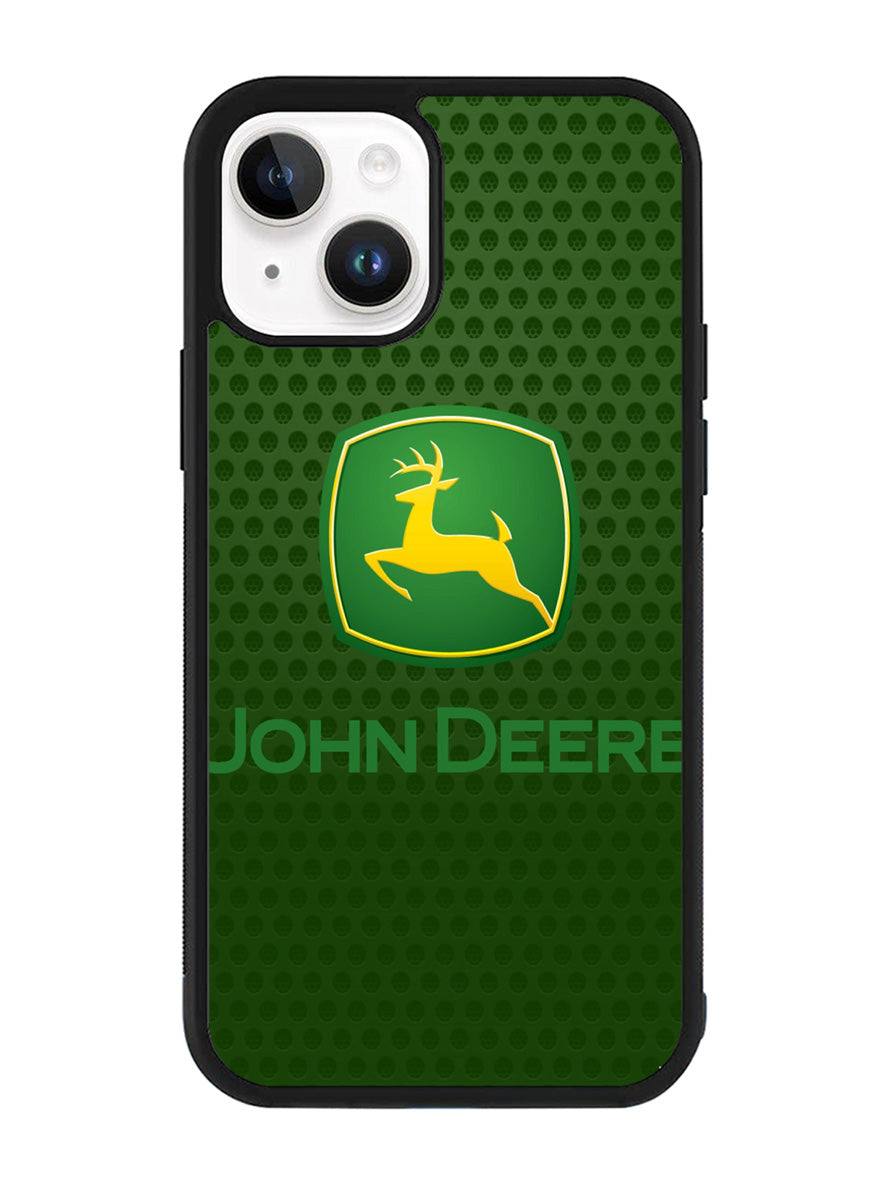 John Deere Green Logo iPhone 15 Plus Case OV5301