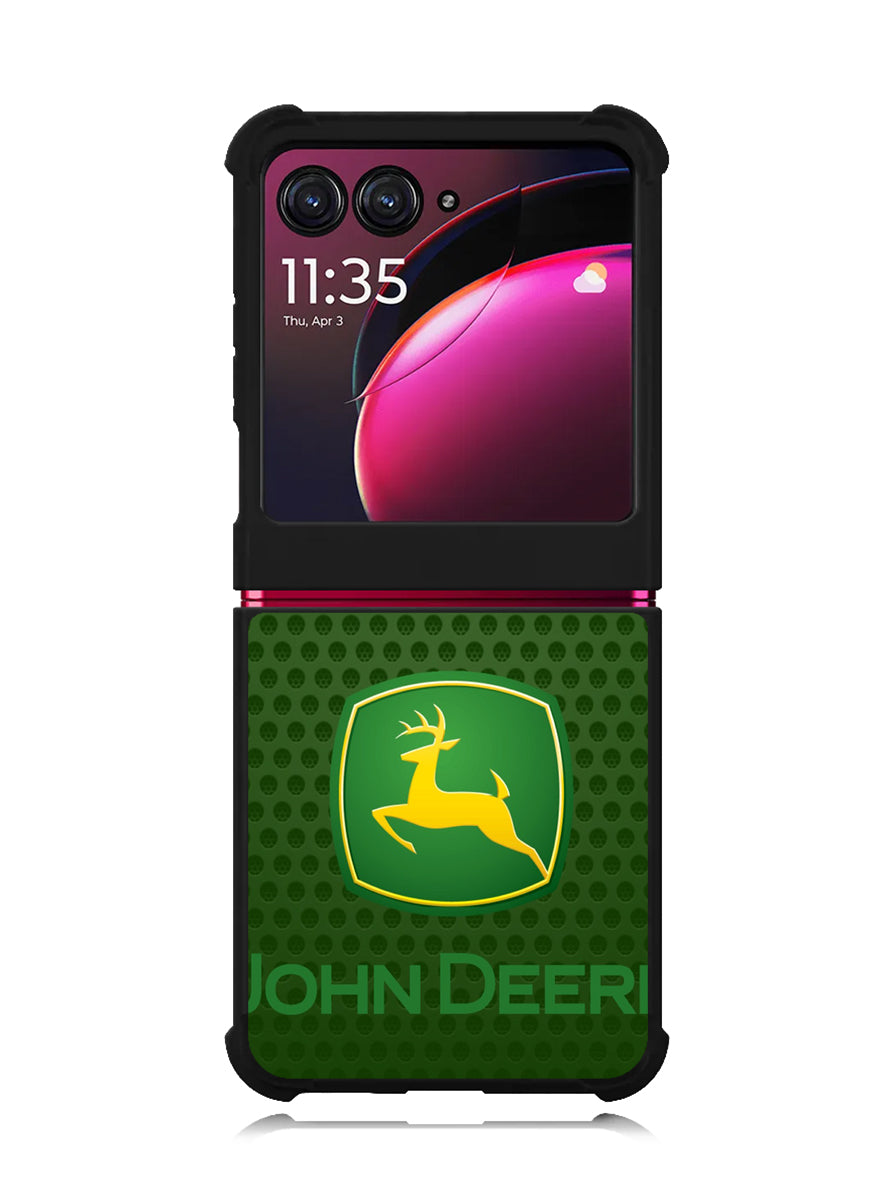 John Deere Green Logo Motorola Moto Razr Plus 2023 , Moto Razr+ 2023 Case