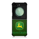 John Deere Green Logo Samsung Galaxy Z Flip 6 Case