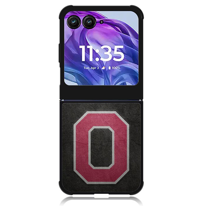 Ohio State Buckeyes Logo 2nd Motorola Moto Razr Plus 2024 , Moto Razr+ 2024 Case