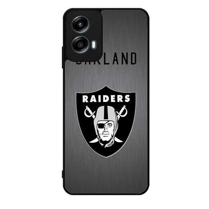 Oakland Raiders Logo Motorola Moto G Play 2024 Case OV3037