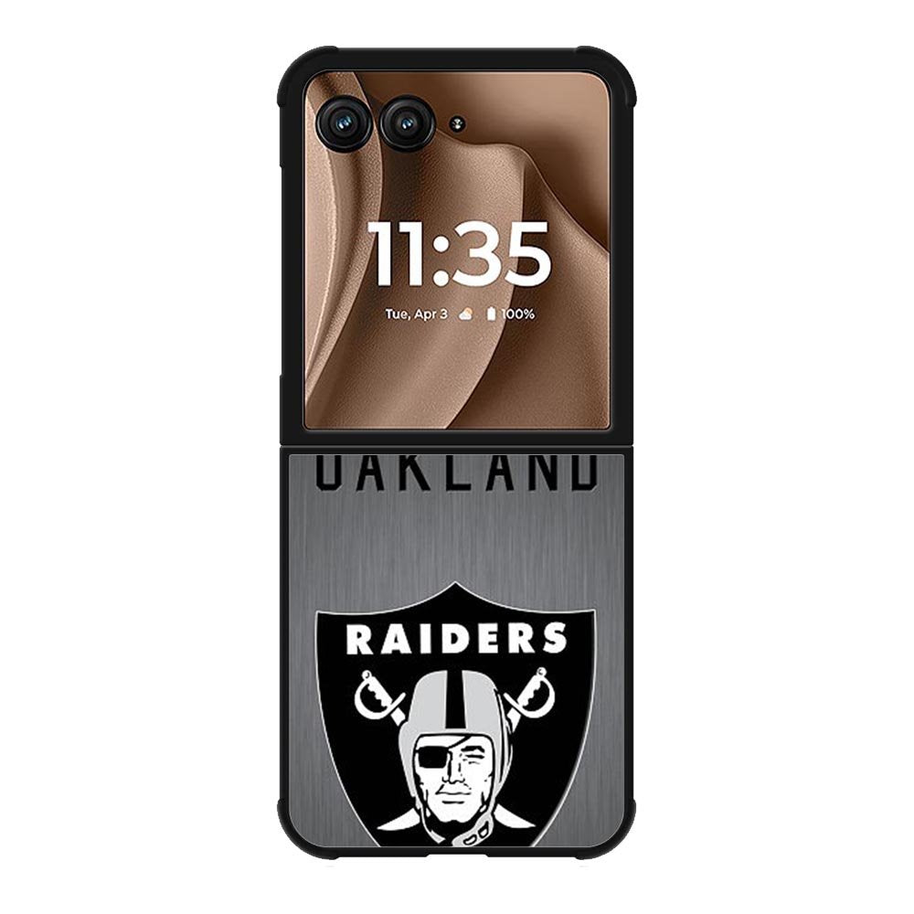 Oakland Raiders Logo Motorola Moto RAZR Plus 2025 Case OV3037
