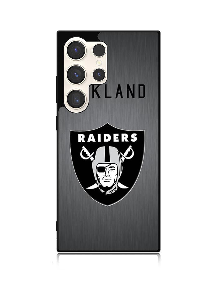 Oakland Raiders Logo Samsung Galaxy S25 Ultra 5G Case QC3037