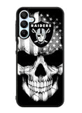 Skull Oakland Raiders Samsung Galaxy A15 5G Case