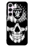 Skull Oakland Raiders Samsung Galaxy A35 5G Case