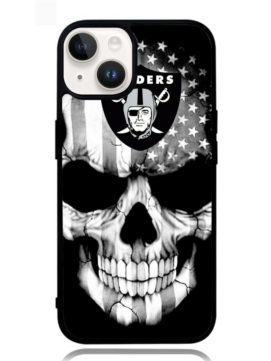 Skull Oakland Raiders iPhone 14 Case OV1909