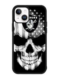 Skull Oakland Raiders iPhone 15 Plus Case OV1909