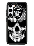 Skull Oakland Raiders Samsung Galaxy S23 5G Case
