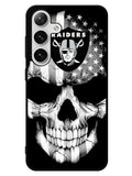 Skull Oakland Raiders Samsung Galaxy S25 5G Case