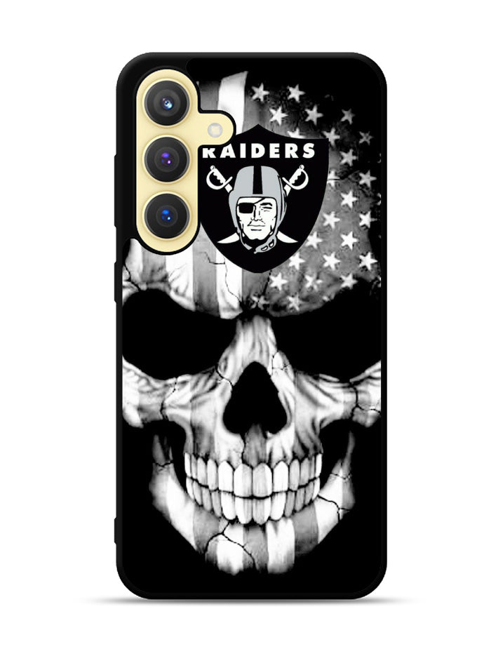 Skull Oakland Raiders Samsung Galaxy S25 Plus 5G , Samsung Galaxy S25+ 5G Case