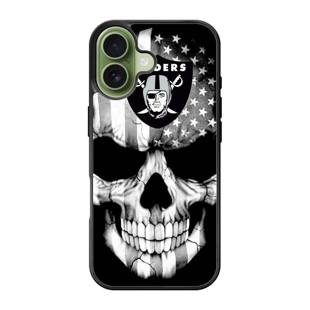 Skull Oakland Raiders iPhone 17 Case
