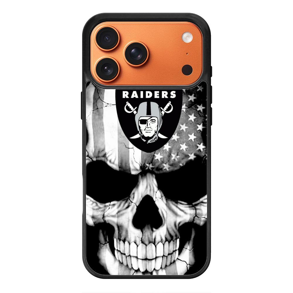 Skull Oakland Raiders iPhone 17 Pro Case