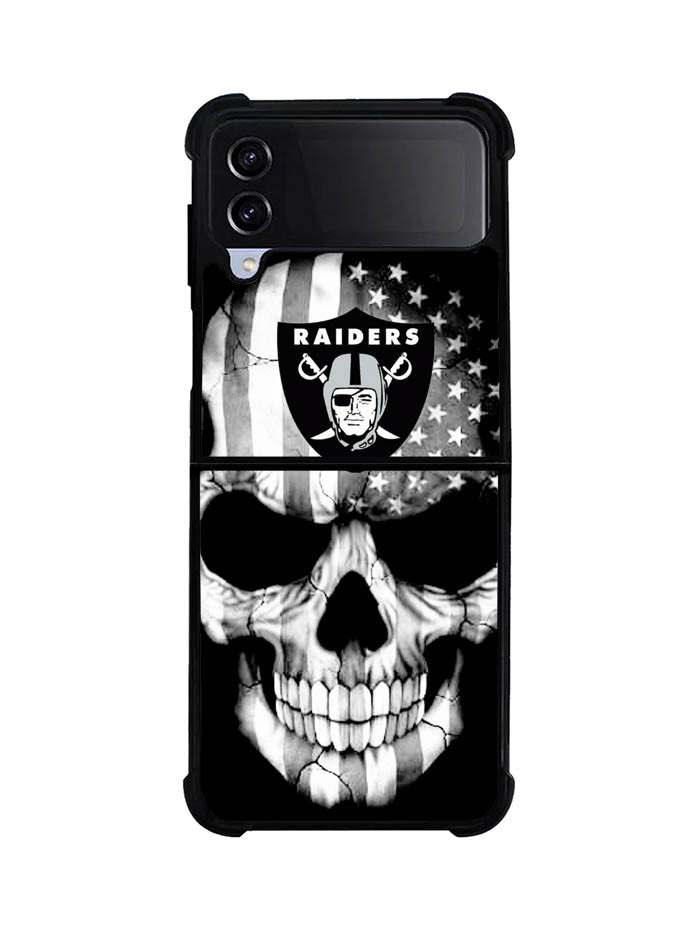 Skull Oakland Raiders Samsung Galaxy Z Flip 4 5G 2022 Case