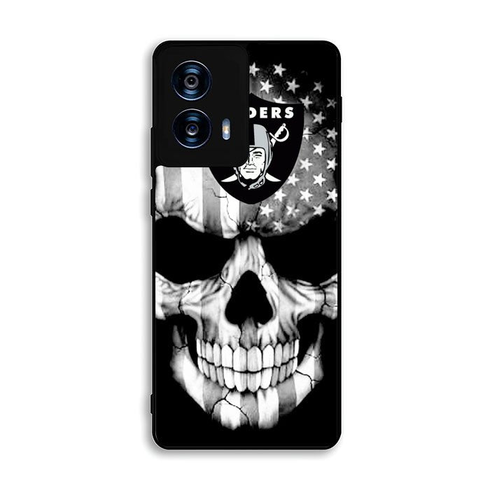 Skull Oakland Raiders Motorola Moto G Power 5G 2024 Case OV3913