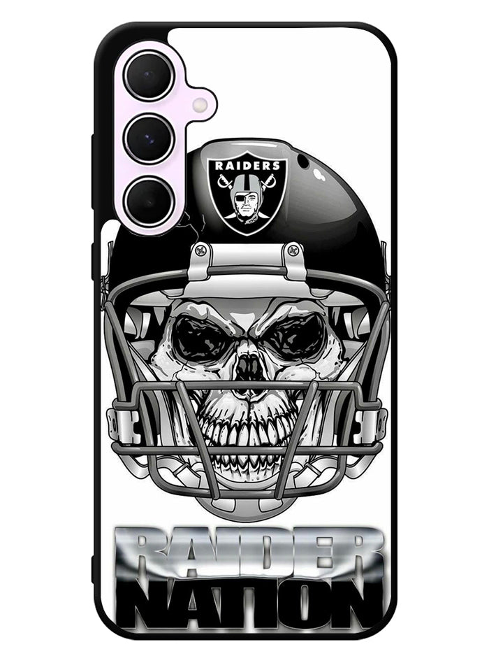 Oakland Raiders Nation Samsung Galaxy A35 5G Case