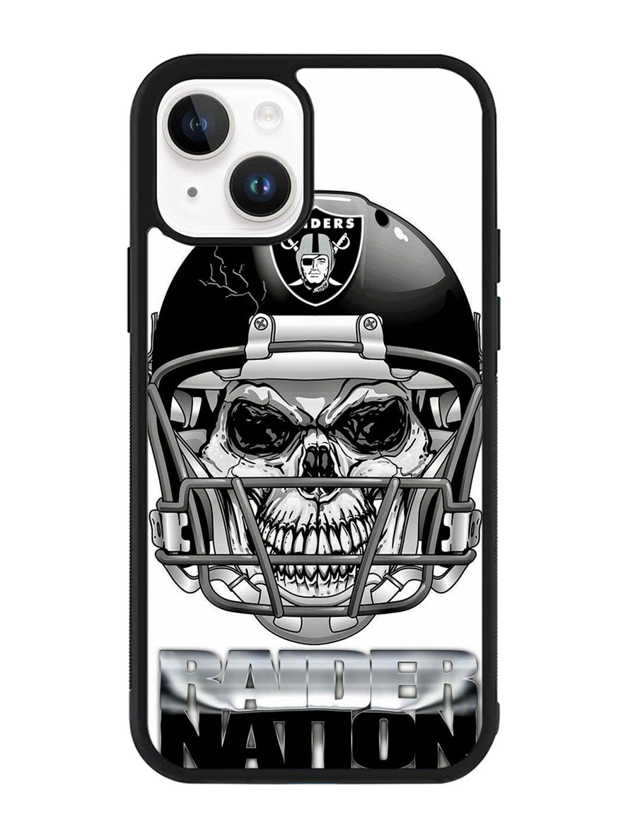 Oakland Raiders Nation iPhone 15 Plus Case OV3040