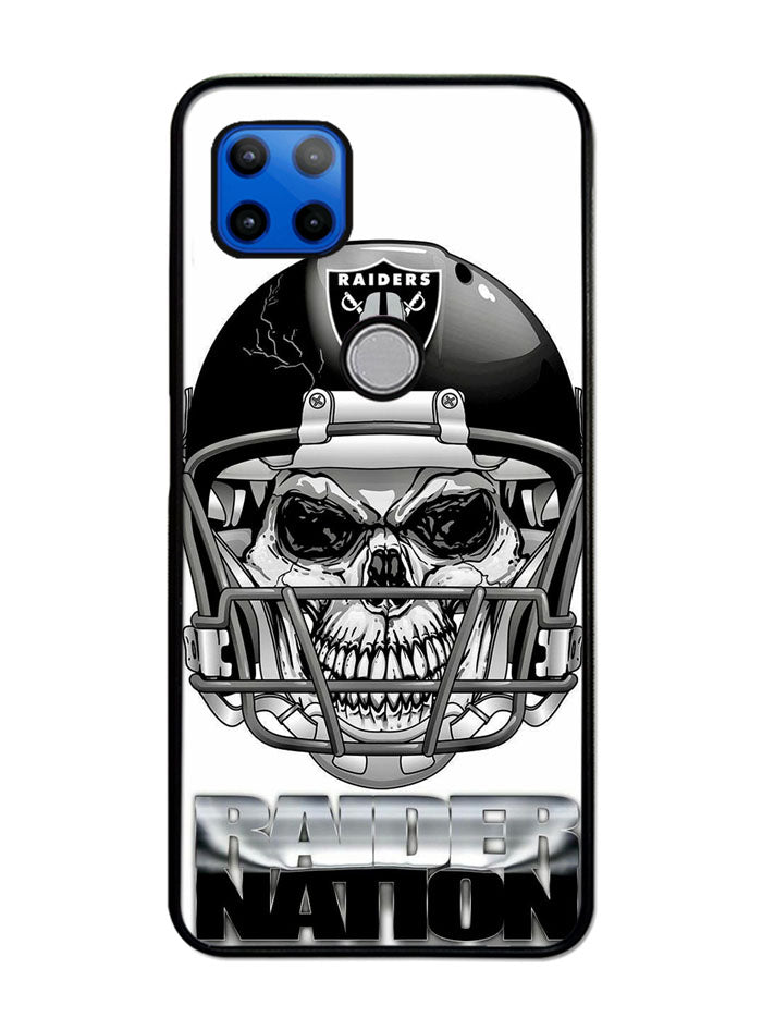 Oakland Raiders Nation Motorola Moto G 5G Case , Moto One 5G Ace Case