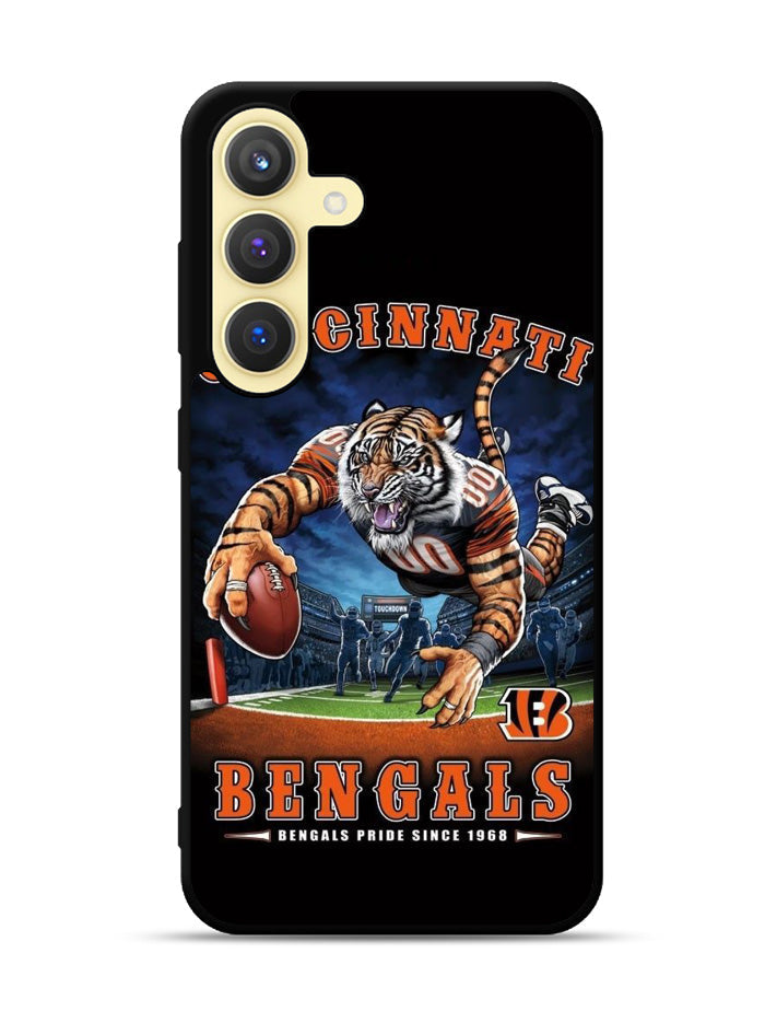 Cincinnati Bengals Pride Since 1968 Samsung Galaxy S24 Plus 5G , Samsung Galaxy S24+ 5G Case