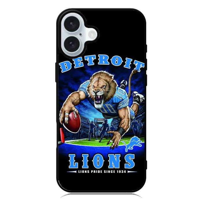Detroit Lions Pride Since 1934 iPhone 16 Plus Case