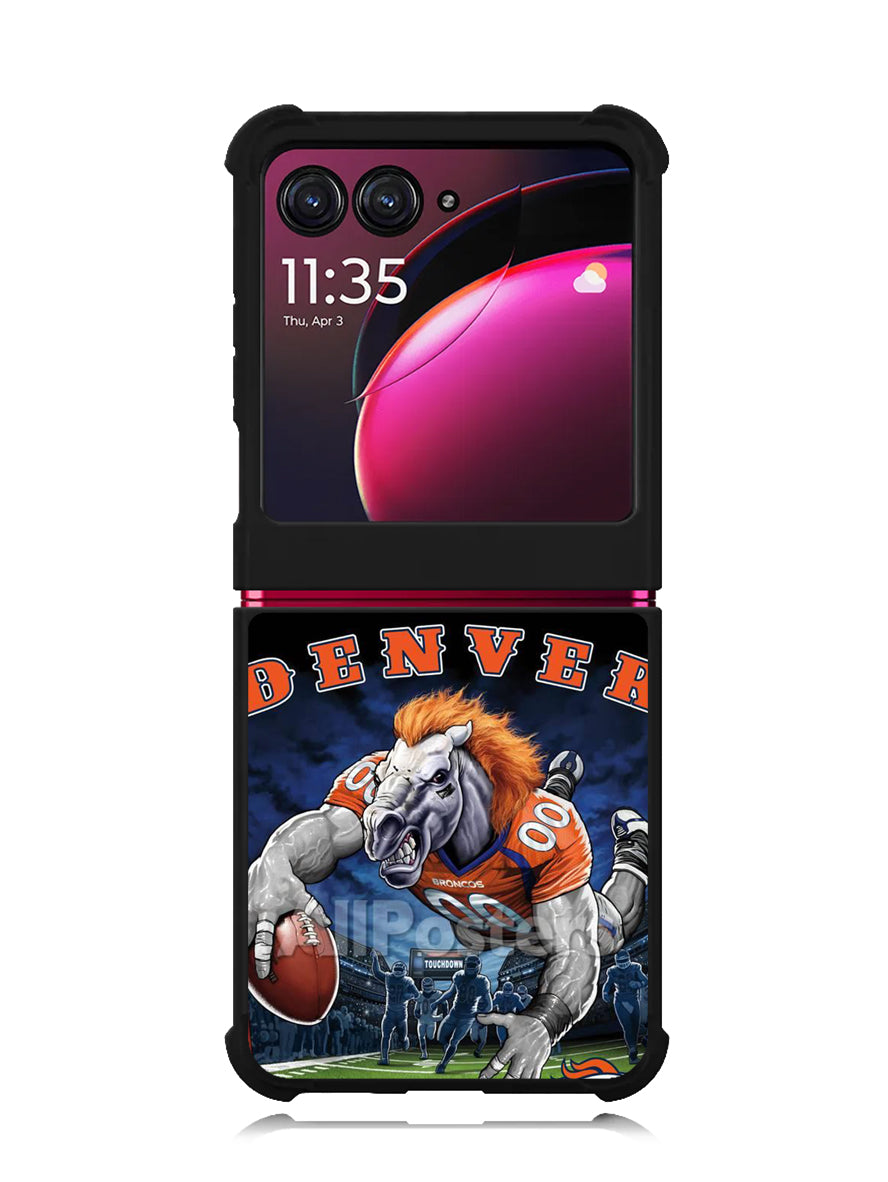 Denver Broncos Pride Since 1960 Motorola Moto Razr Plus 2023 , Moto Razr+ 2023 Case