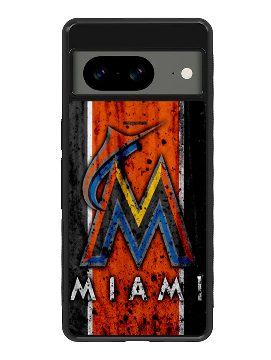 Miami Marlins Logo Google Pixel 8A Case QC1914